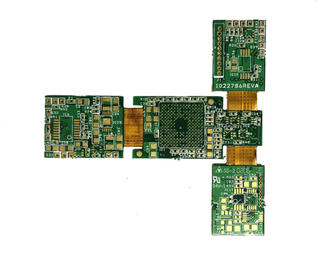 four layer hdi soft and hard combination board